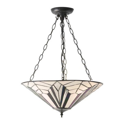 Astoria Large Inverted Tiffany Ceiling Light fotó
