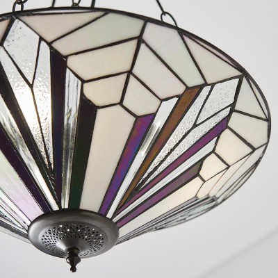 Astoria Large Inverted Tiffany Ceiling Light fotó