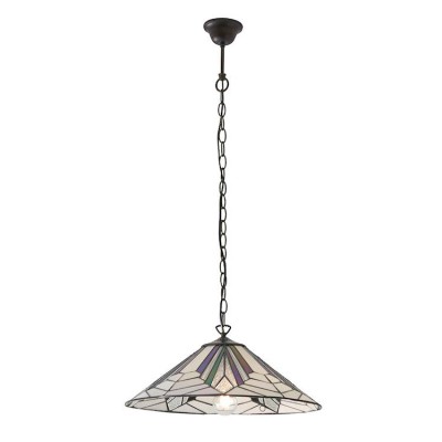 Astoria Large Tiffany Ceiling Light 63938, one bulb fitting fotó