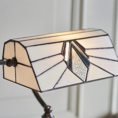 Astoria Tiffany Bankers Lamp 70909 (base 70295) fotó