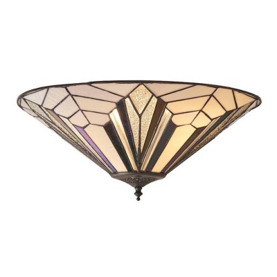 Astoria Tiffany Flush Ceiling Light fotó