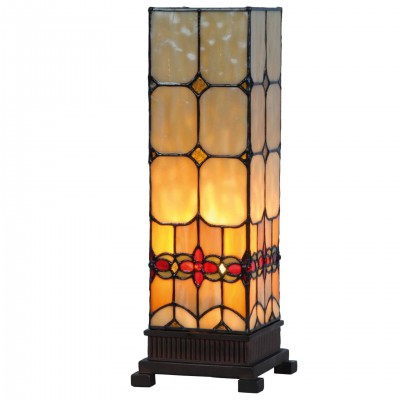 Atlantic Medium Square Tiffany Table Lamp 5LL-9228 fotó