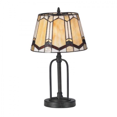 Curan Medium Tiffany Table Lamp fotó