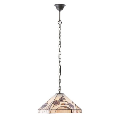 Damselfly Tiffany Ceiling Light 1 bulb fitting fotó