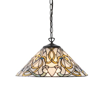 Dauphine Tiffany Ceiling Light 1 bulb fitting fotó