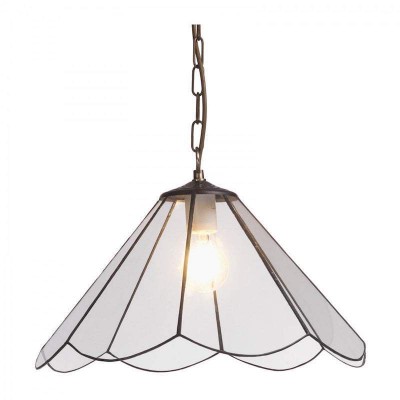 Fermo Clear Tiffany Ceiling Light fotó