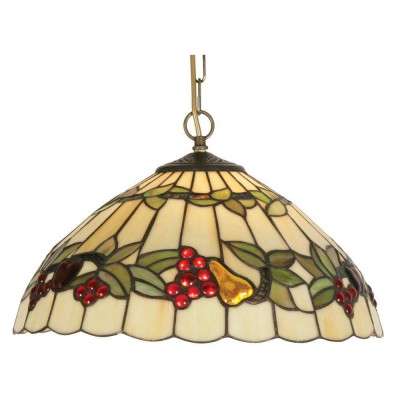 Fruit Medium Tiffany Ceiling Light, single bulb fitting fotó