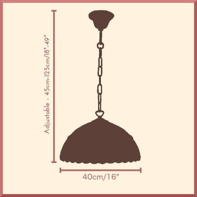 Golden Dragonfly Medium Tiffany Ceiling Light, single bulb fitting fotó