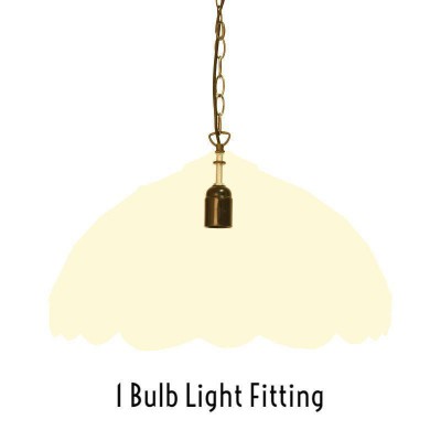 Golden Dragonfly Small Tiffany Ceiling Light, single bulb fitting fotó