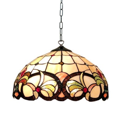 Ipswich Tiffany Ceiling Light, single bulb fitting fotó