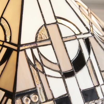 Metropolitan Tiffany Lamp With Cast Brass Base 64263 fotó