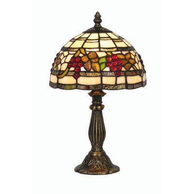 Oaks Tiffany Grapes Bedside Lamp OT 6018/8 TL fotó